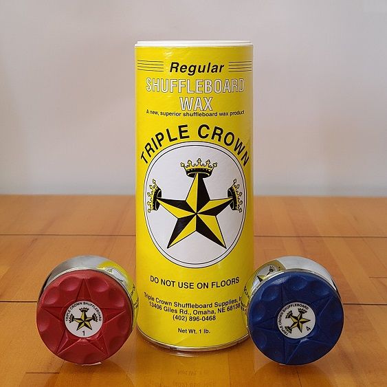 Triple Crown Shuffleboard Wax - Yellow Ice 3 - Ozone Billiards